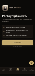 SnapCardValue: Card Scanner screenshot 3
