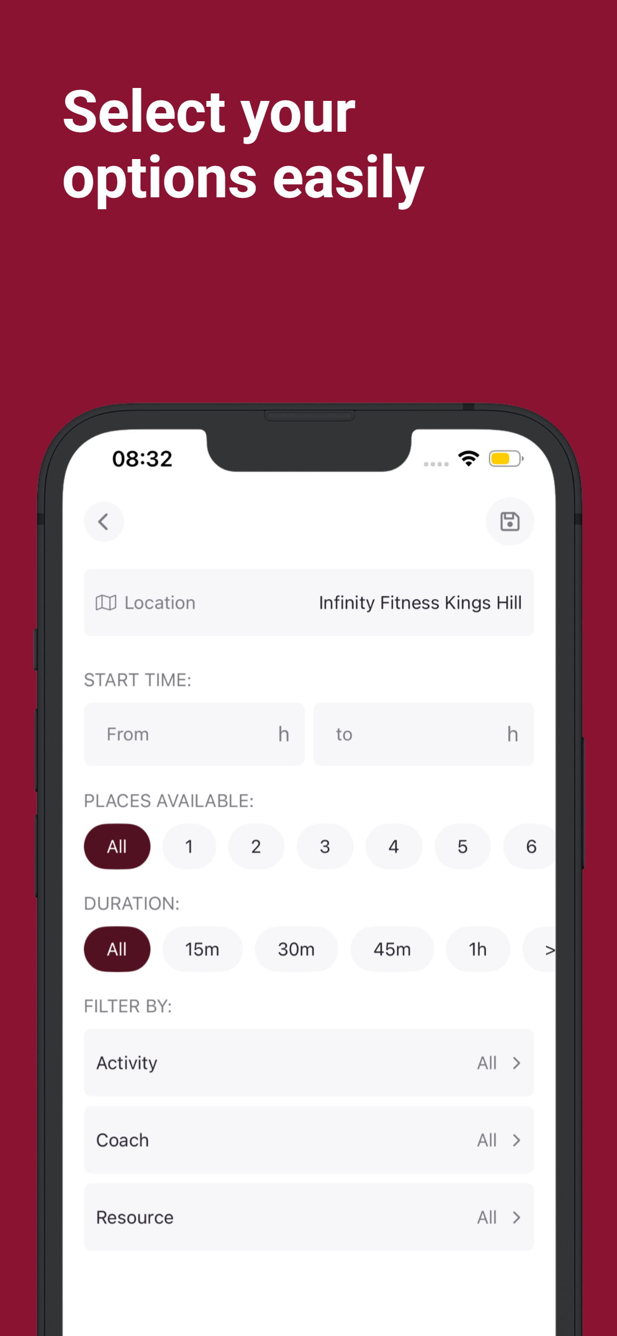 Infinity Fitness UK screenshot 4
