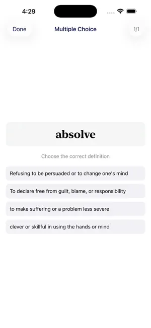 Kova: GRE & SAT Vocabulary screenshot 2