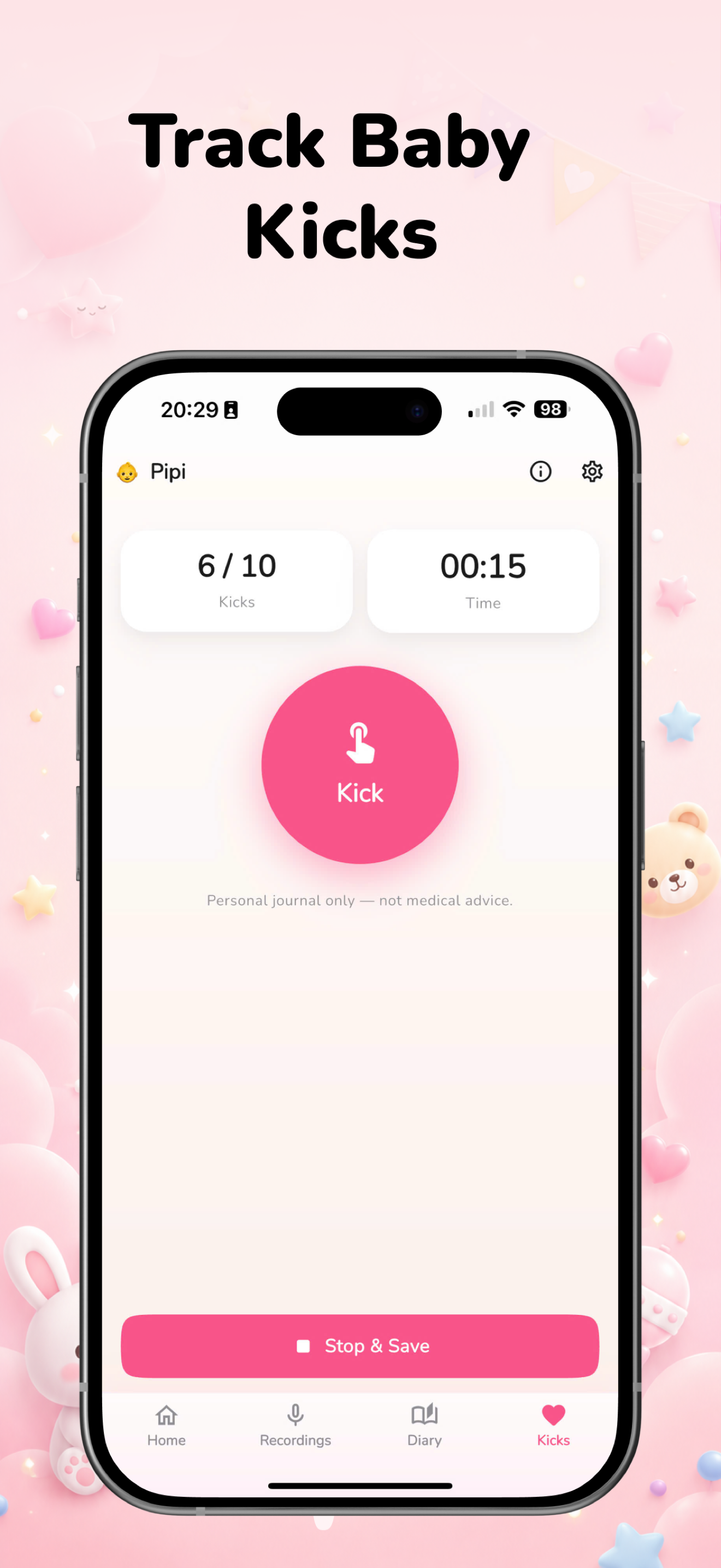 Baby Heartbeat Monitor: Thumpi screenshot 8