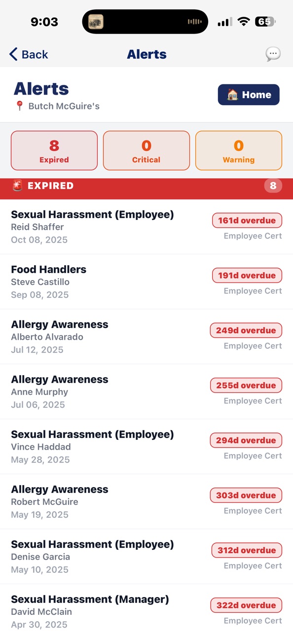 iPhone screenshot