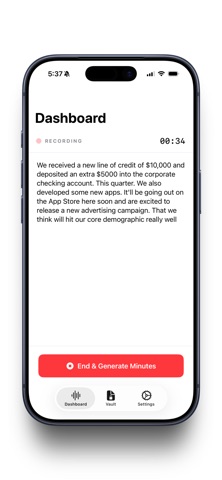 Quorum: Business Minutes screenshot