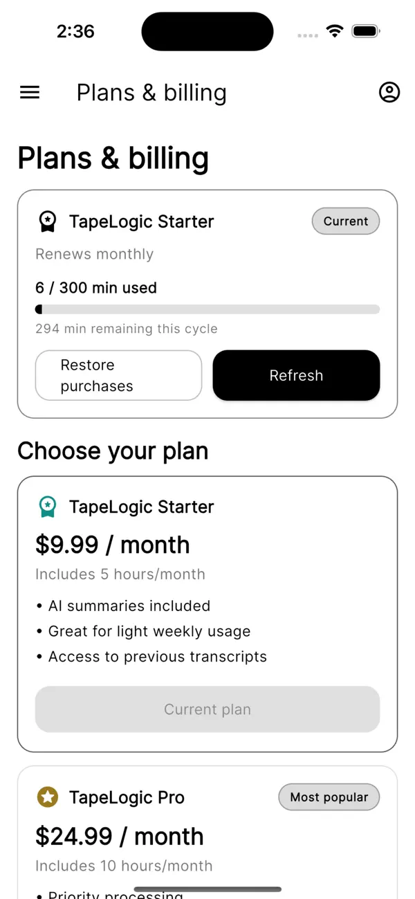 #4. TapeLogic (iOS) Podle: Luis Pineiros