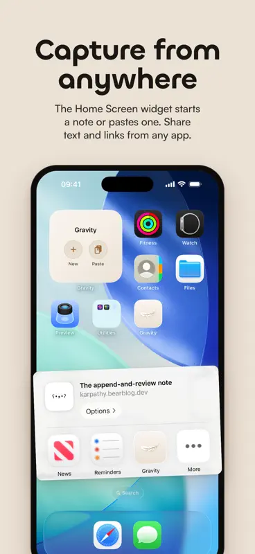 Gravity – Minimal Notes screenshot 6 of 8