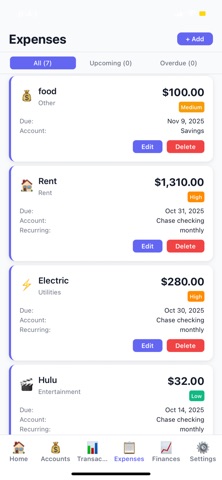 AI Budget Tool Screenshot 3 of 5