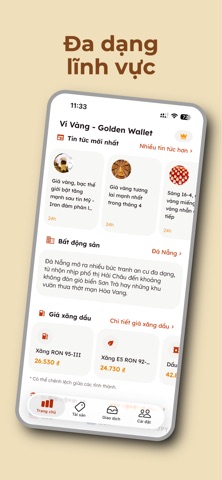 Ví Vàng - Golden Wallet screenshot