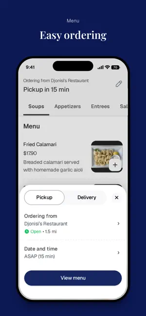 Djonisi’s Restaurant screenshot 3