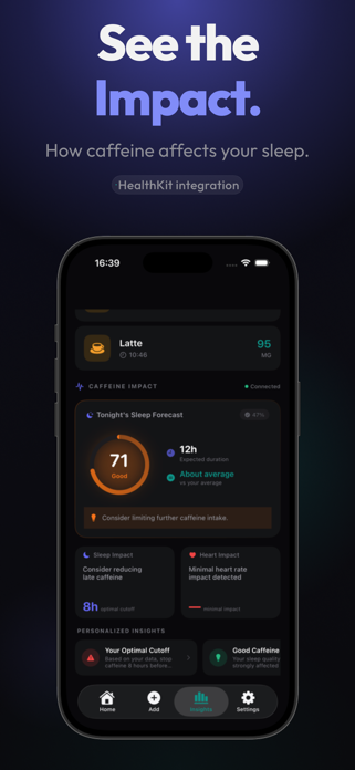 CaffeineMate: Caffeine Tracker Screenshot 2 of 10