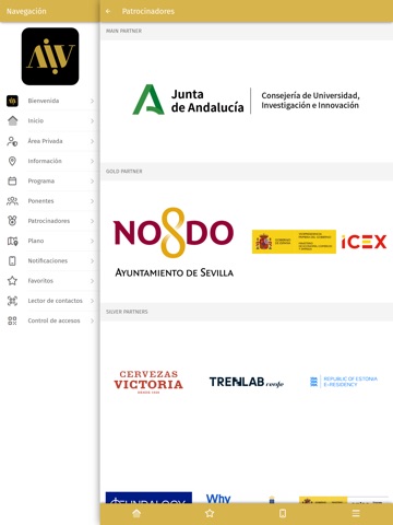 Alandalus Innovation Venture iPad screenshot 3