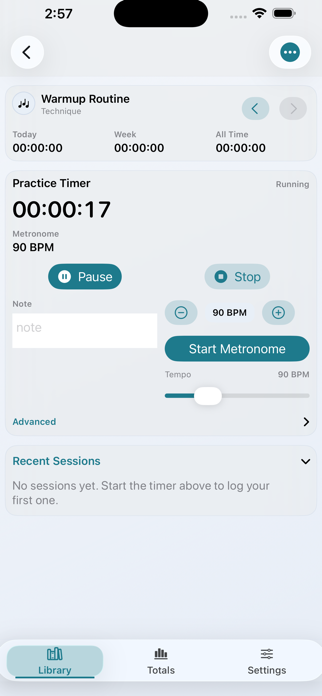 Simple Practice Tracker Screenshot 5 of 5