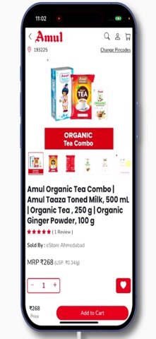 Amul Shop iPhone screenshot 3
