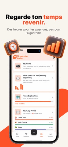 Dopamine Menu: App blocker Screenshot 5 of 5