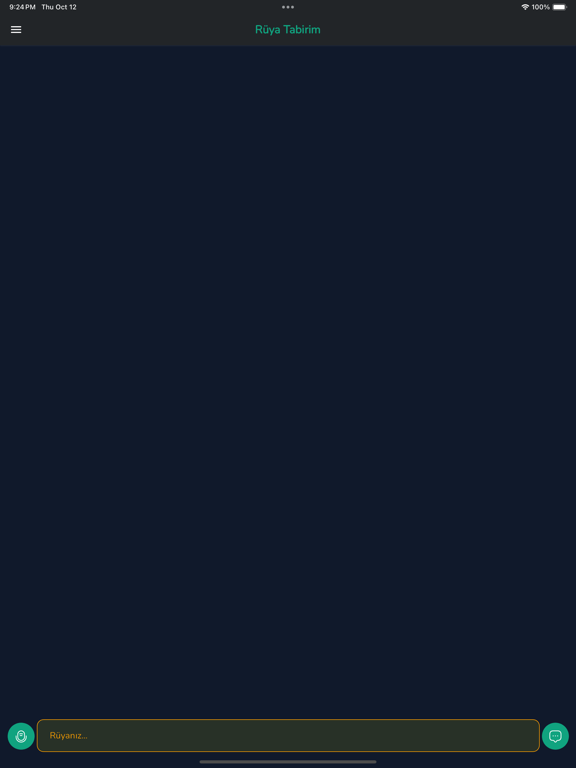 Rüya Tabirim iPad screenshot 3 - Lifestyle app