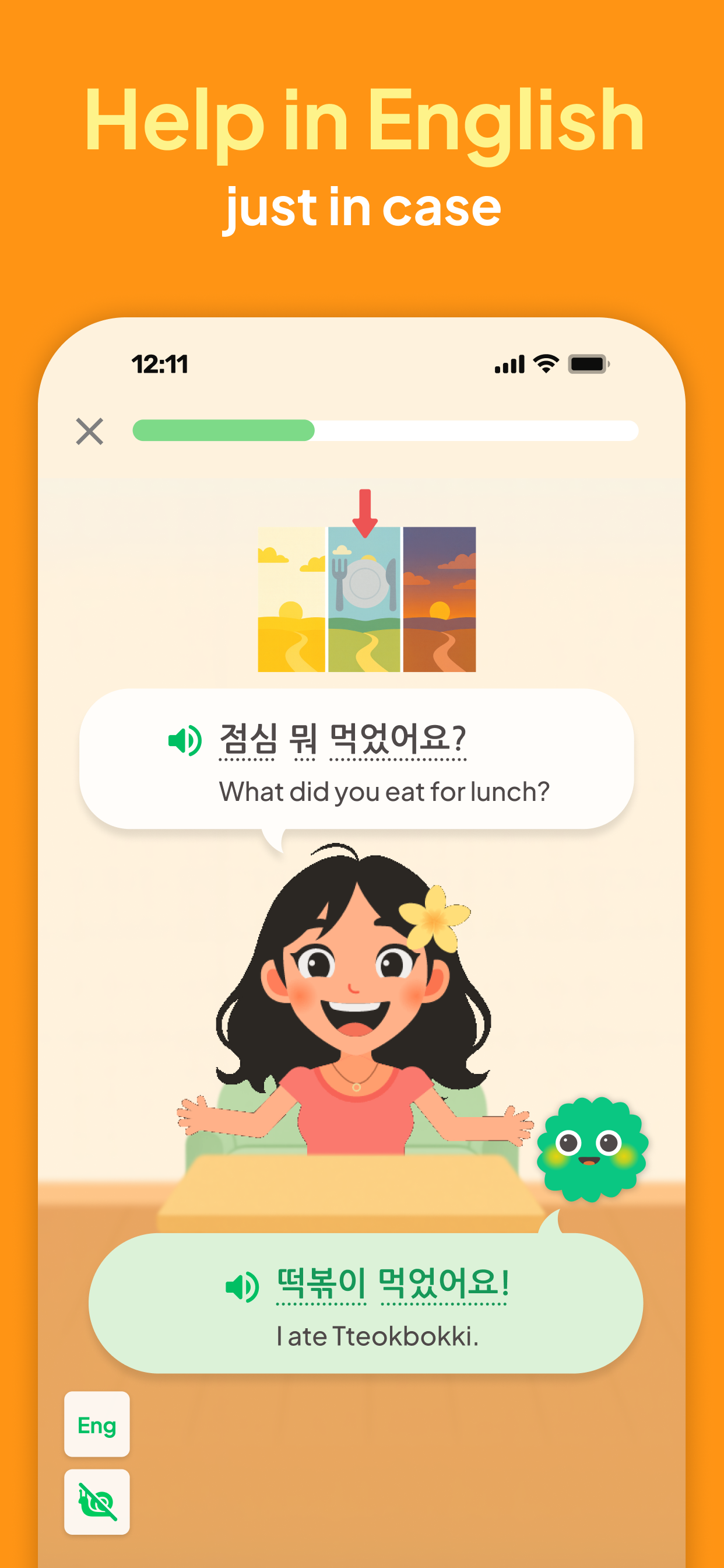Korea Town: Learn Korean screenshot 4