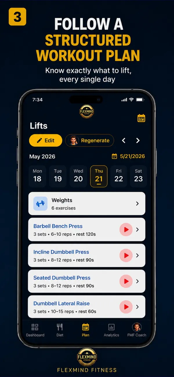 Screenshot #3 pour Flexmind Fitness