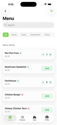 Resturant Order Management screenshot