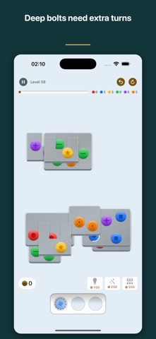 Boltfall: Screw Puzzle 3D Screenshot 4 of 6