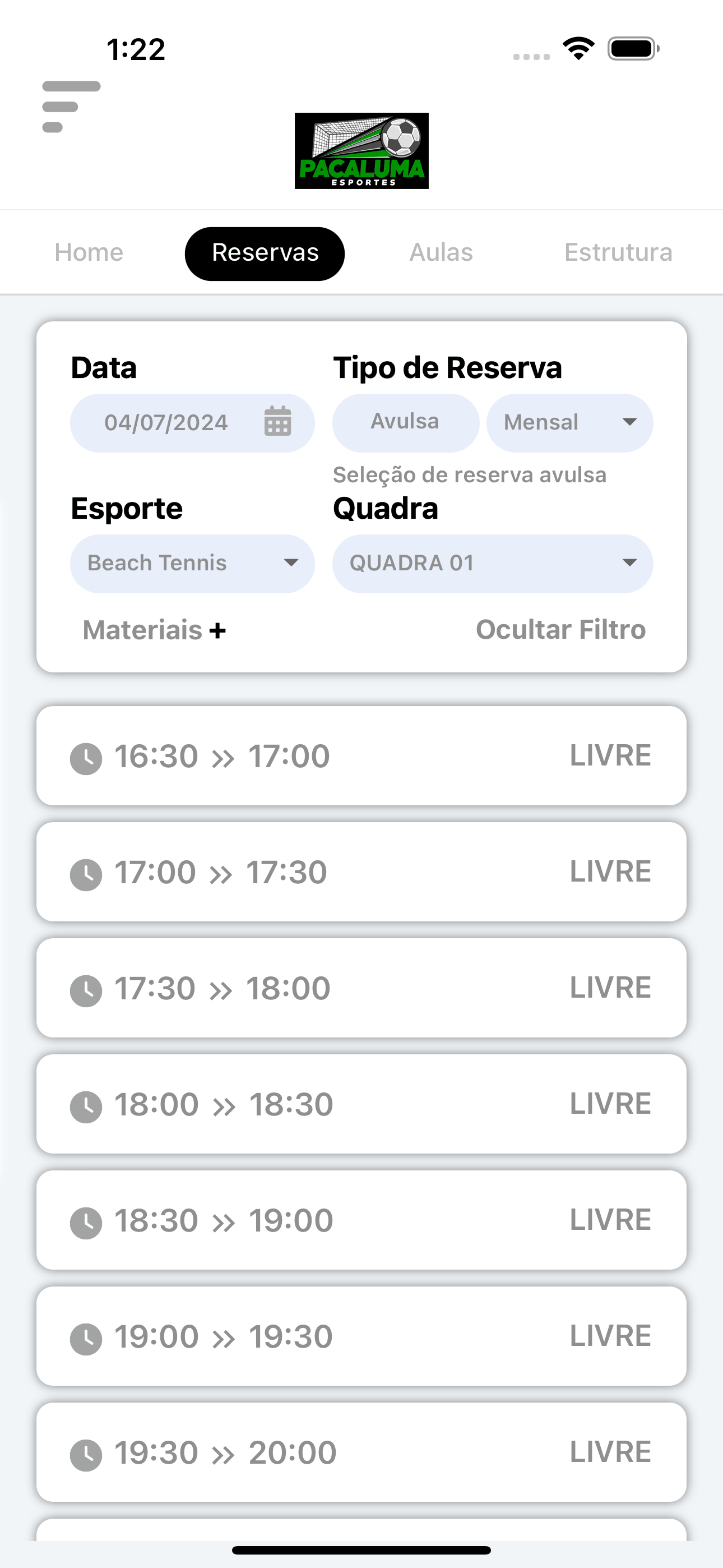 Pacaluma Esportes screenshot 4