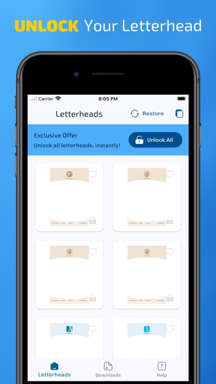 Letterheads 4 Adobe Photoshop®