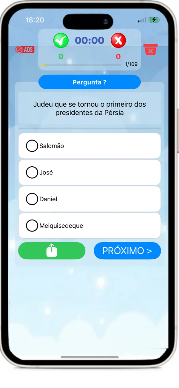 Screenshot #2 pour Quiz Biblico