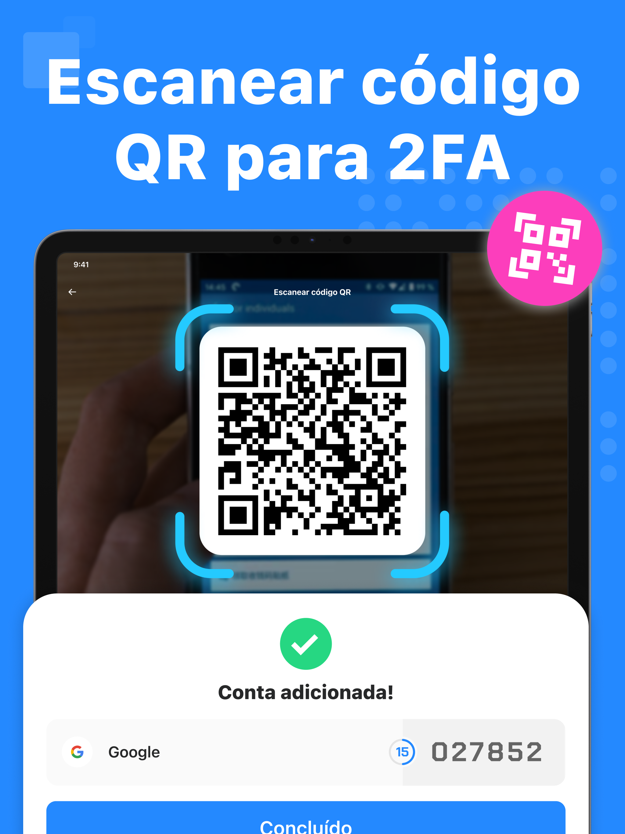 Autenticador OTP Segurança App