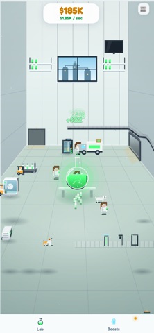 PhdEtty: Idle Vaccine Lab iPhone screenshot