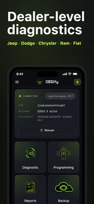 OBDify Car Diagnostic screenshot 1