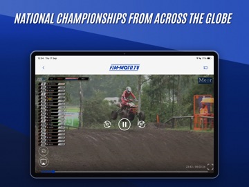 FIM-Moto TV iPad screenshot 8