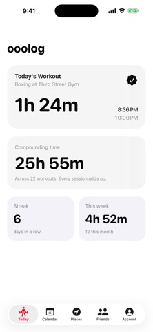 oooLog Screenshot 1 of 5