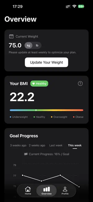 Easy Cal - Calorie Tracker screenshot 2