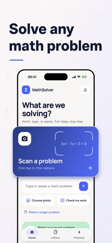 AI Math Solver – MathSolver Screenshot 1 of 5