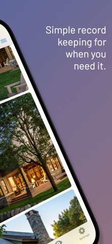 Just In Case: organized, clean screenshot
