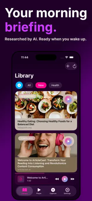 ArticleCast: AI Podcast Maker screenshot 1