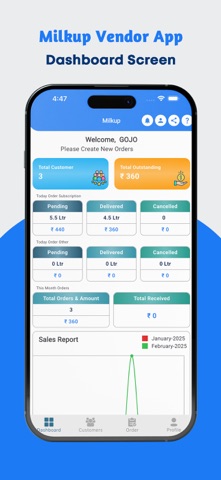 Milkup Vendor Screenshot 1 of 5