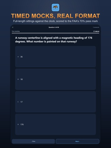 Private Pilot Test Prep: FAA iPad screenshot