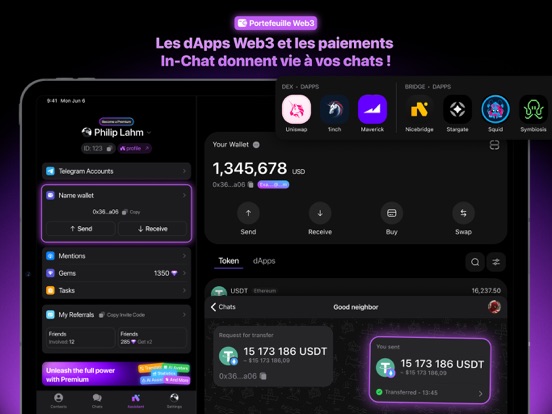 Screenshot #5 pour Nicegram: Telegram X Messenger