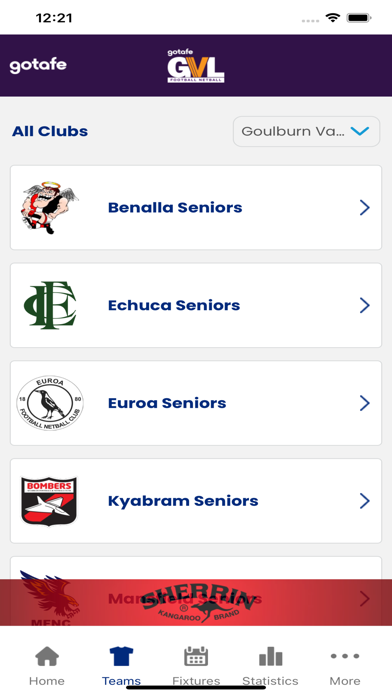 Geelong & District FNL Screenshot