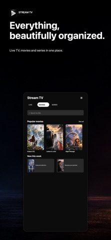 StreamTV Player Screenshot 4 of 5