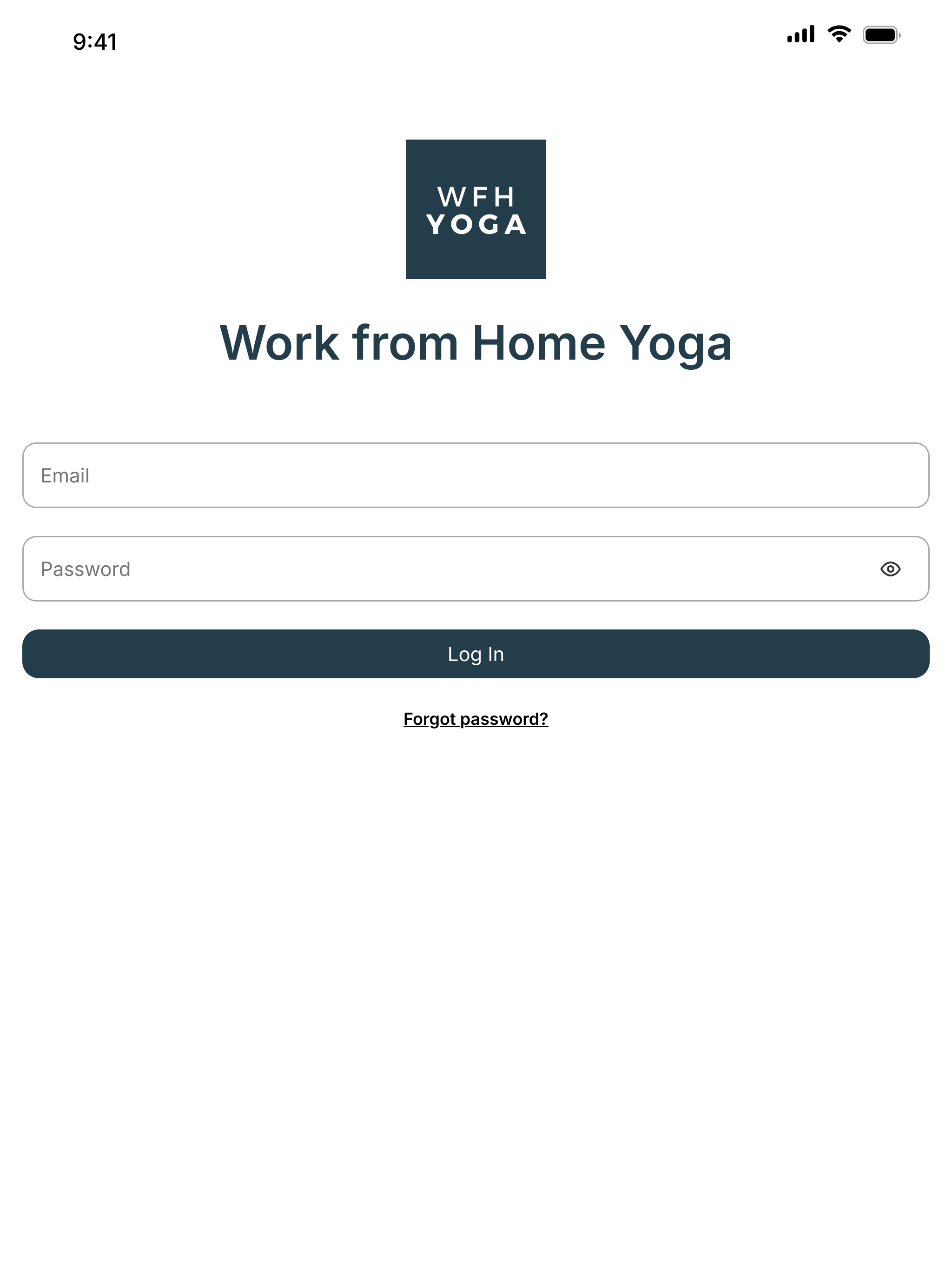 Work from Home Yoga