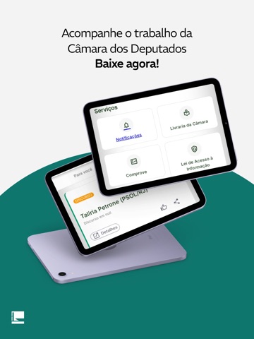 Câmara dos Deputados iPad screenshot 4