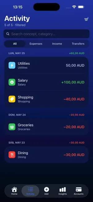 Personal Finances - Buxo screenshot 4