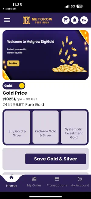 Metgrow DigiGold screenshot 1
