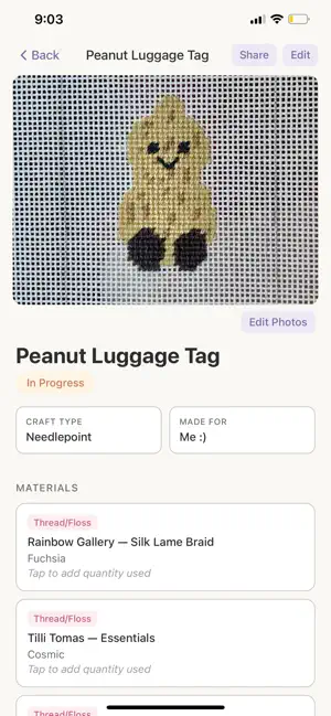 Craftfolio screenshot 4