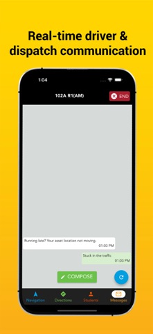 Zonar Bus Suite Driver iPhone screenshot