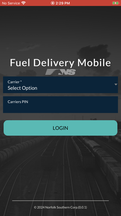 Screenshot 1 of Fuel Delivery NS App