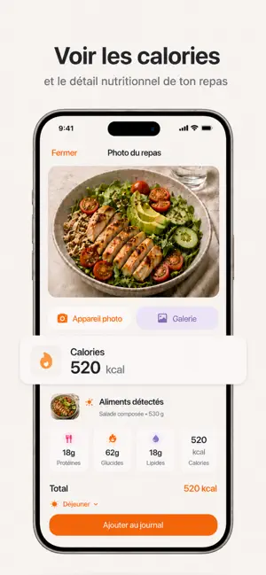 Nureo – Compteur Calories IA screenshot 2