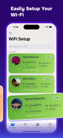 WiFi Map Connection iPhone screenshot