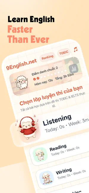 9English - Learn English iPhone screenshot 1