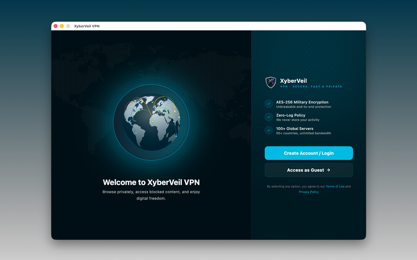 XyberVeil  VPN screenshot 9