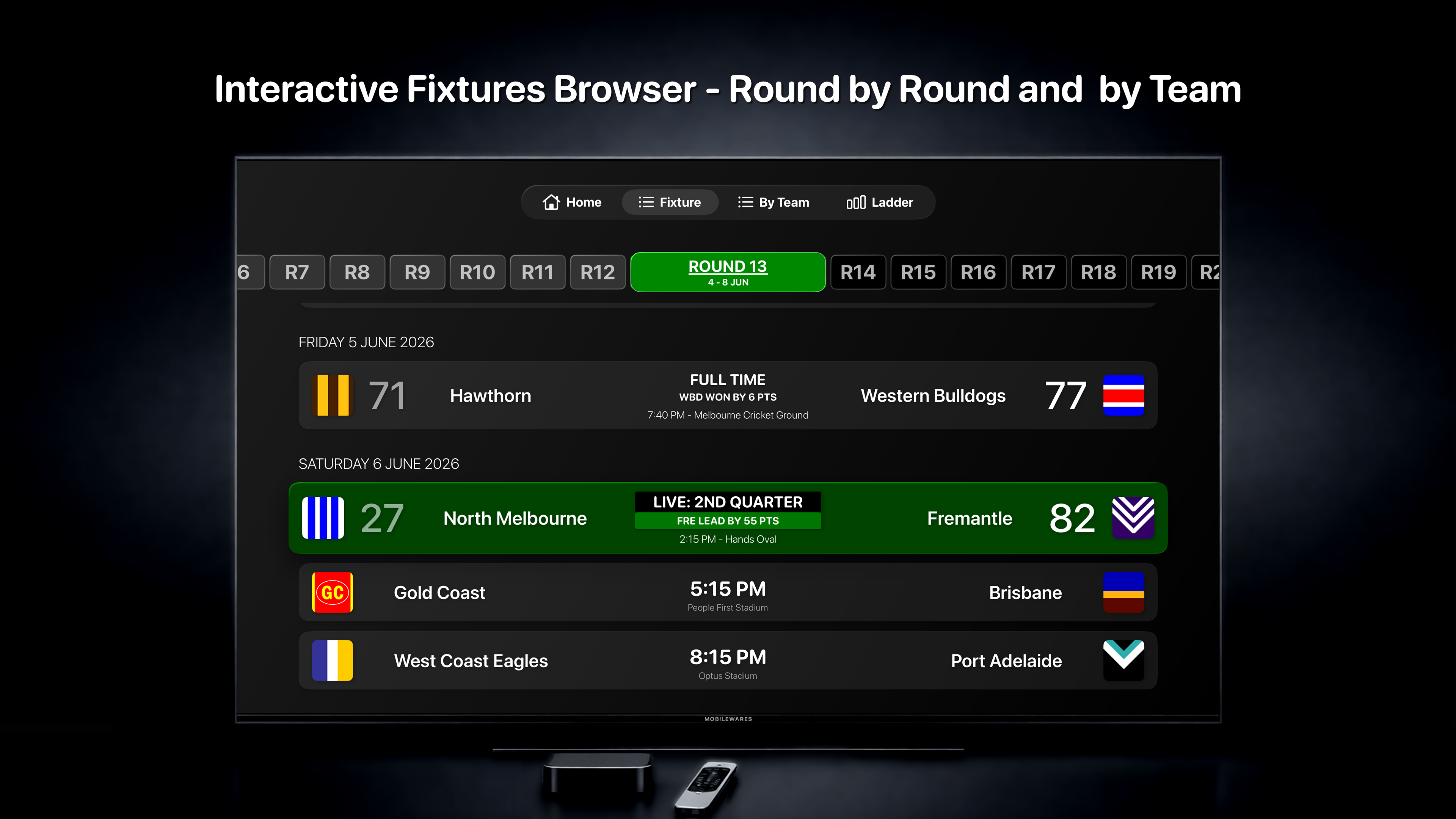 AU FootyStats screenshot 3